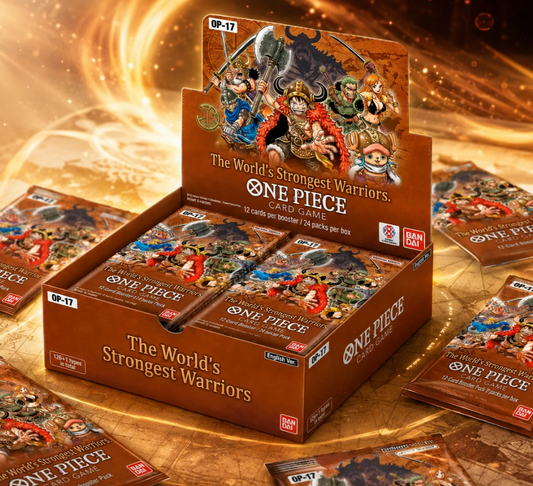 One Piece CG OP-17 – Booster Display (24 Boosterpacks)